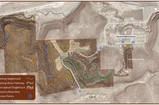 Marquette Blufflands Trail Concept Plan